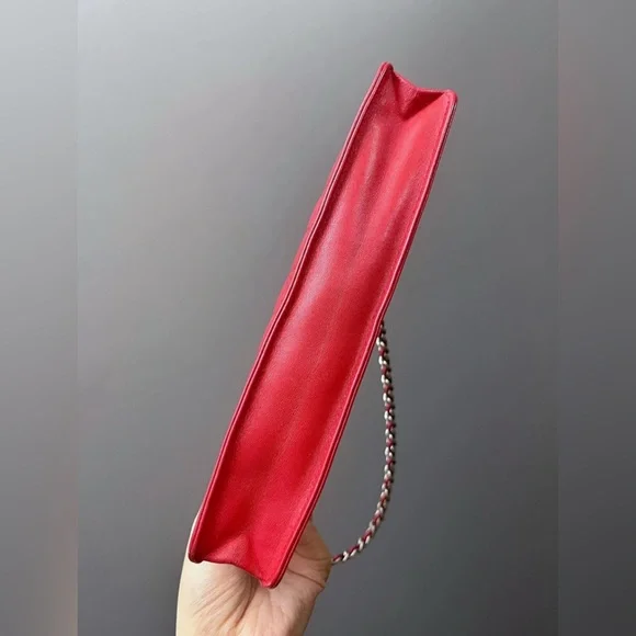Chanel - red mini vintage bag purse - Picture 6 of 7